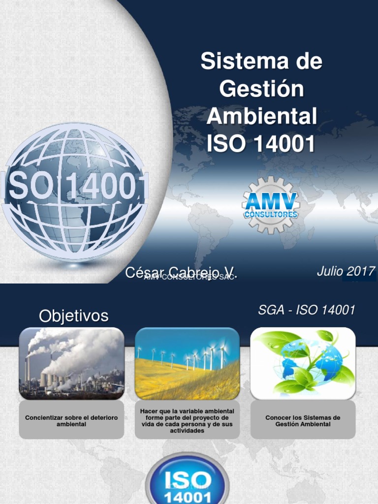 Sistema de Gestión Ambiental ISO 14001 | PDF | Planificación ...