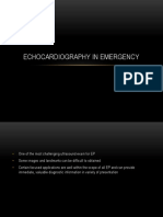 Echocardiography in Emergency - Ian