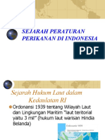 Sejarah Peraturan Hukum Laut & Perikanan