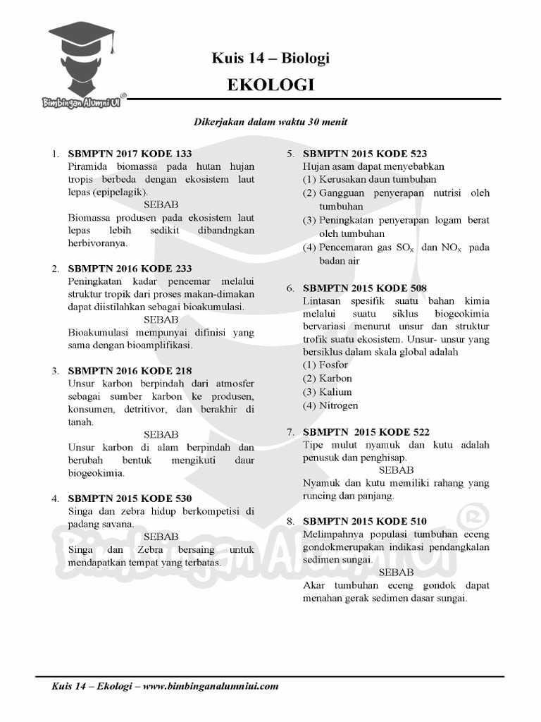 Kunci Jawaban Bimbingan Alumni Ui Guru Galeri