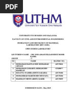 Open Ended Hydraulic Report