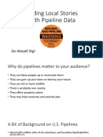 Finding Local Stories With Pipeline Data: Go Ahead! Dig!