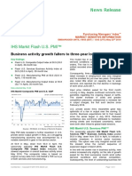 IHS Markit Flash U.S. PMI ™: News Release