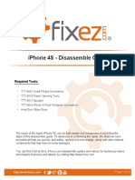 Iphone 4S Disassemble Guide PDF