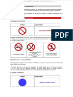 Material Senales Seguridad Simbolos Prevencion Riesgos Accidentes Salud Emergencias Peligros Clasificacion Tarjetas PDF