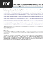 Air Contaminants Benchmarks List 2018