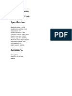 BT-148 Manual PDF