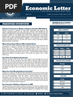 Economic Letter: International Vista Management Outlook Pakistan Overview