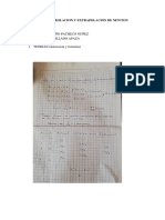 Interpolacion y Extrapolacion de Newton