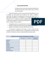 Evaluación Motriz