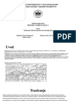 Ensar Numanovic I Fatih Avdovic Trasiranje I Faktori Koji Uticu Na Trasiranje Prezentacija