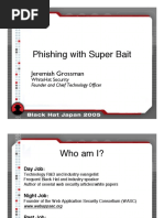 Phishing With Super Bait: Jeremiah Grossman