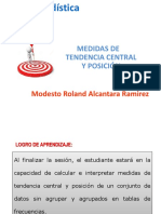 Medidas de Tendencia Central y Posición