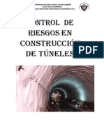 Control de Riesgos en Construcción de Túneles