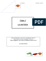 Tema 7 La Materia PDF