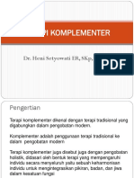 Terapi Komplementer