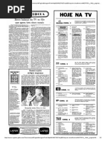 Breve Balanço Da Tv No Rio