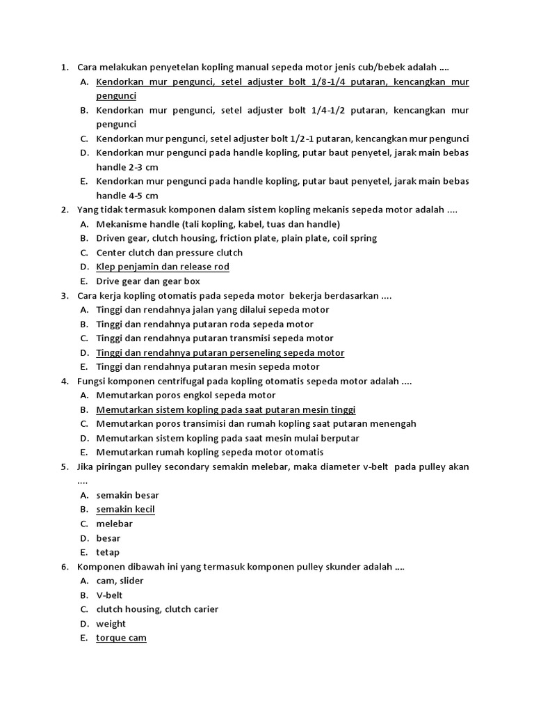 Soal Produktif Tsm Docx