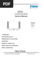 Haier 29T5A Service ID3602 PDF