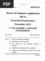 Qpaper - Ignou - 2018 - C - Asm 1