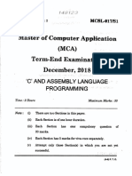 Qpaper - Ignou - 2018 - C - Asm 1