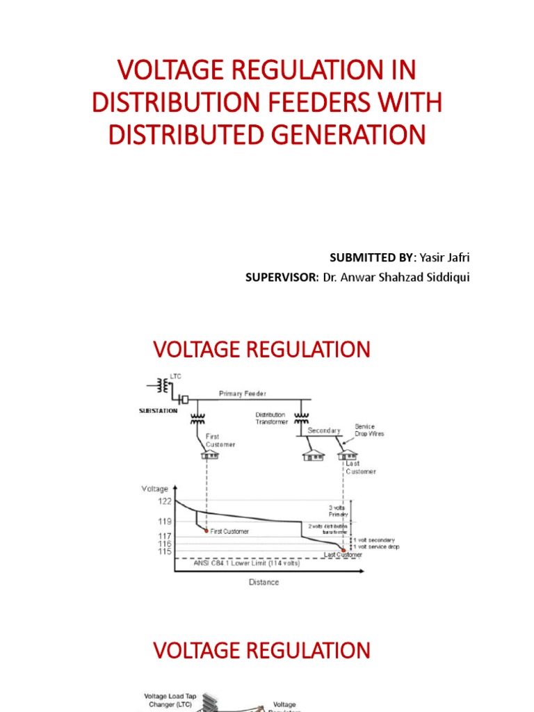 Voltage Regulation with Distributed Generation | PDF | Transformer ...