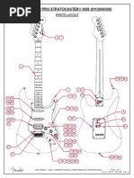 Printable Fender Telecaster Headstock Template | PDF