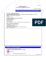 UV Filler SDS Sheet