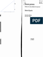 Esposito - Tercera Persona PDF