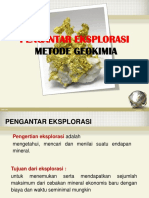 Pertemuan - 6 Metoda Geokimia