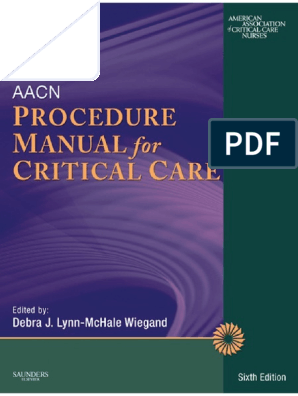 AACN Procedure Manual For Critical Care 6e, PDF