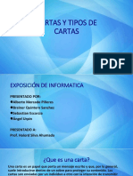 Carta y Tipos de Carta