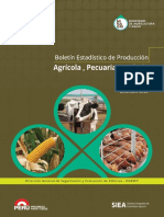 Boletín Agrícola Pecuario y Avícola Diciembre 2016