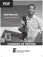 Vestibular Prova 2017 Ifsc