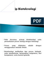 Prinsip Dan Ciri Bioteknologi