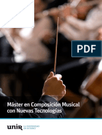 Maestría Composicion Nuevas Tecnologias