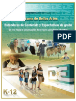 Estandares de Bellas Artes 2016 PDF