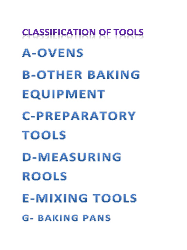 CLASSIFICATION OF TOOLS.docx