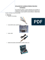0 Pinado y Manual Inst Alarma RRU Extendida PDF