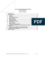 Liquidación de Procedimientos Quirurgicos Manual de Usuario Tabla de Contenido - SISTEMA CNT