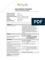 02.plantilla - Checklist de Iniciación Del Proyecto