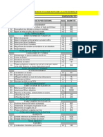 Designation Des Prestations Unité Quantite #Prix: Total Terrassement