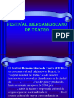 FESTIVAL IBEROAMERICANO DE TEATRO luz mi.pptx