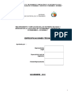 Especificaciones Tecnicas Microcentral Hidroelectrica