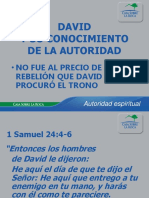 04 David y Su Conocimiento de La Autoridad