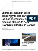 México_ Subastan Autos, Casas y Joyas en Instituto Para Devolverle Al Pueblo Lo Robado _ CNN