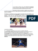 Historia y disciplinas del atletismo