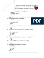 Encuesta de Datos Del Aprovechamiento Del Tiempo Libre