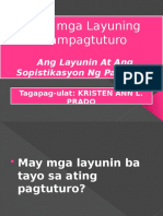 Kriten Ann L. Prado - Ft603 - Ang Layuning Pampagtuturo