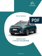 Ficha Tecnica Nuevo Suv c4 Cactus PDF